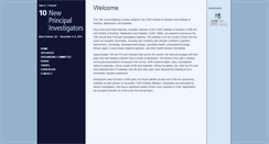 Desktop Screenshot of newpi10.mcgill-cihr-ig.ca